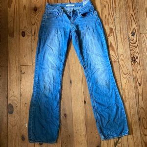 Bootcut Levi jeans